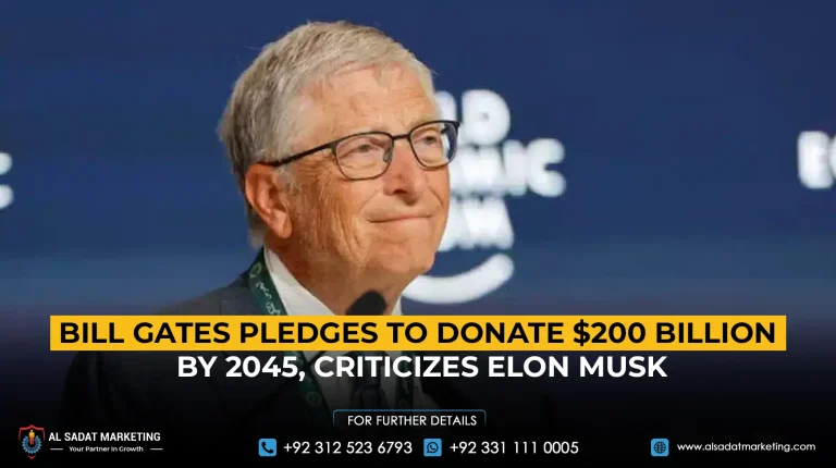 Bill Gates Pledges to Donate $200 Billion by 2045, Criticizes Elon Musk