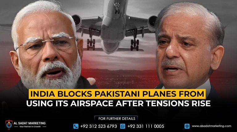India Blocks Pakistani Planes from Using Its Airspace After Tensions Rise
