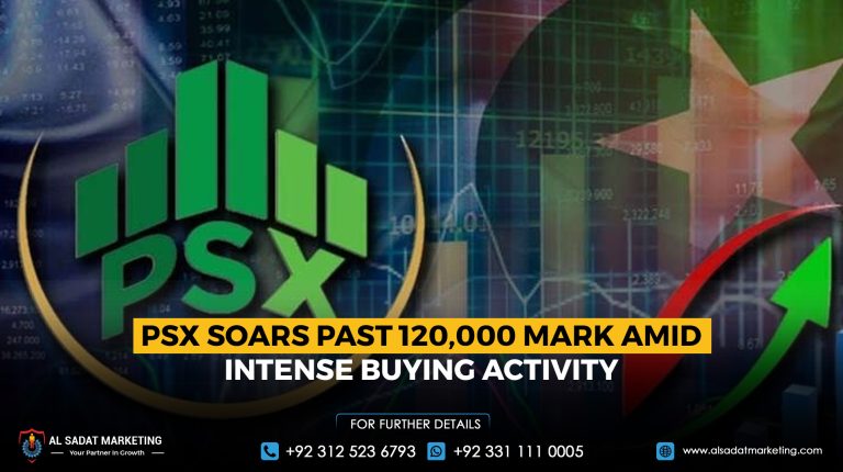 PSX Soars Past 120,000 Mark Amid Intense Buying Activity