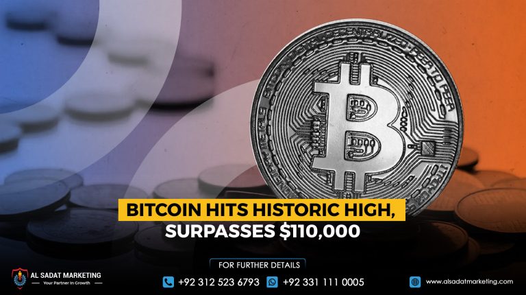 Bitcoin Hits Historic High, Surpasses $110,000