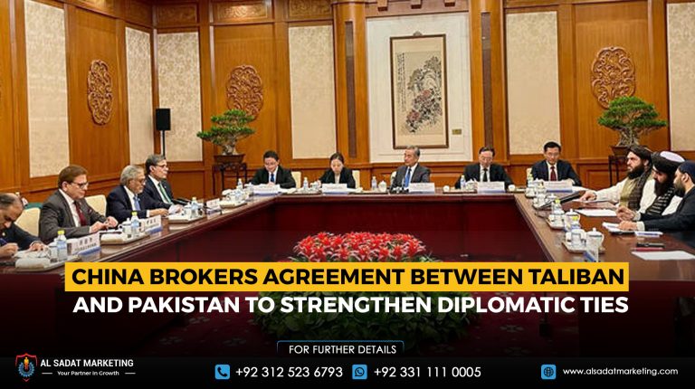 China Brokers Agreement Between Taliban and Pakistan to Strengthen Diplomatic Ties