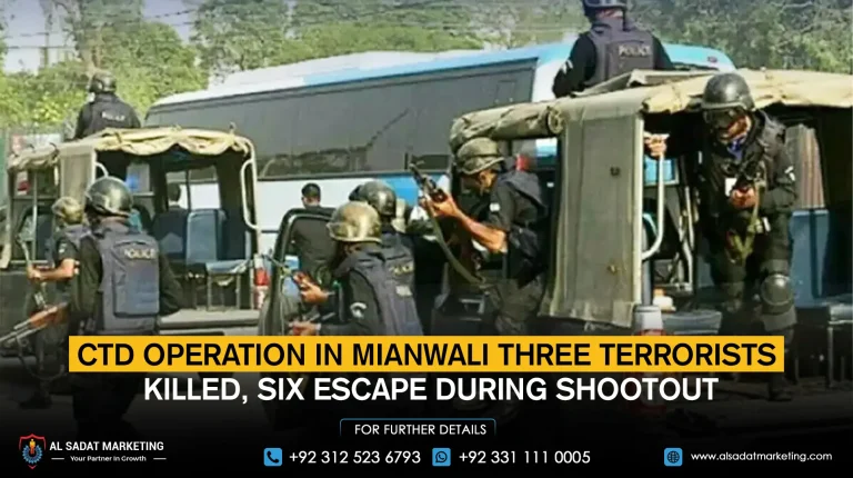 CTD Op in Mianwali: 6 terrorists flee, 3 killed in shootout