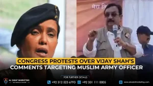 Congress Protests Over Vijay Shah’s Comments Targeting Muslim Army Officer