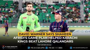 David Warner says Shaheen Afridi's game plan helped Karachi Kings beat Lahore Qalandars