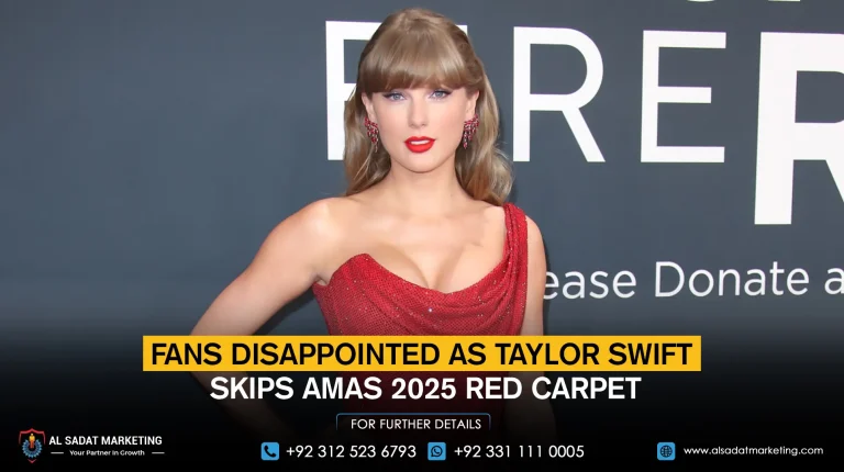 Fans disappointed as Taylor Swift skips AMAs 2025 red carpet