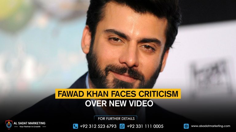 Fawad Khan faces criticism over new video