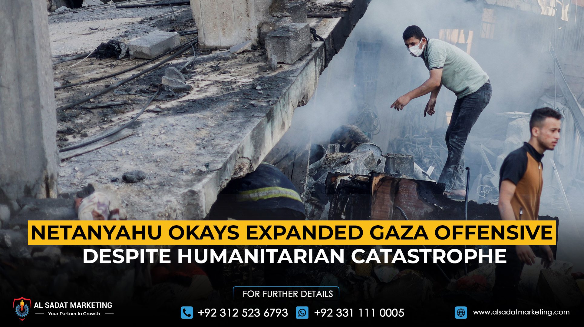 Netanyahu okays expanded Gaza offensive despite humanitarian catastrophe