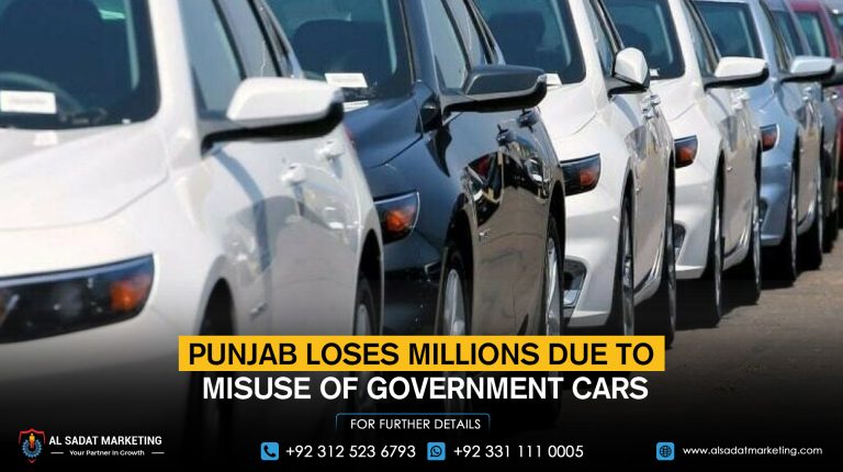 Punjab Loses Millions Due to Misuse of Government Cars