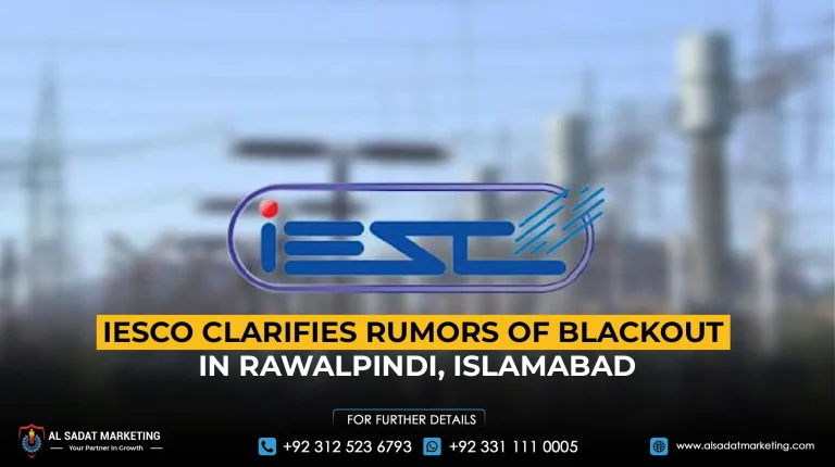 IESCO Clarifies Rumors of Blackout in Rawalpindi, Islamabad