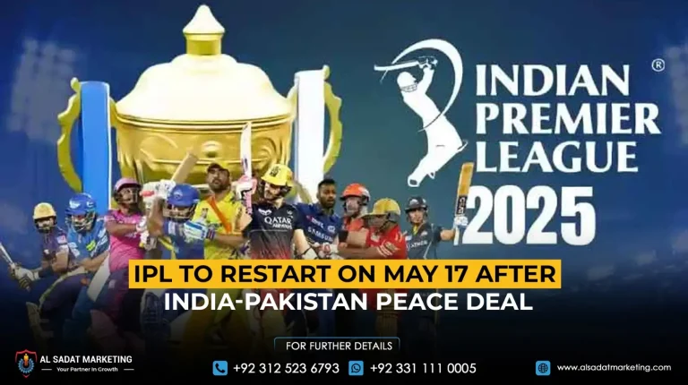 IPL to Restart on May 17 After India-Pakistan Peace Deal