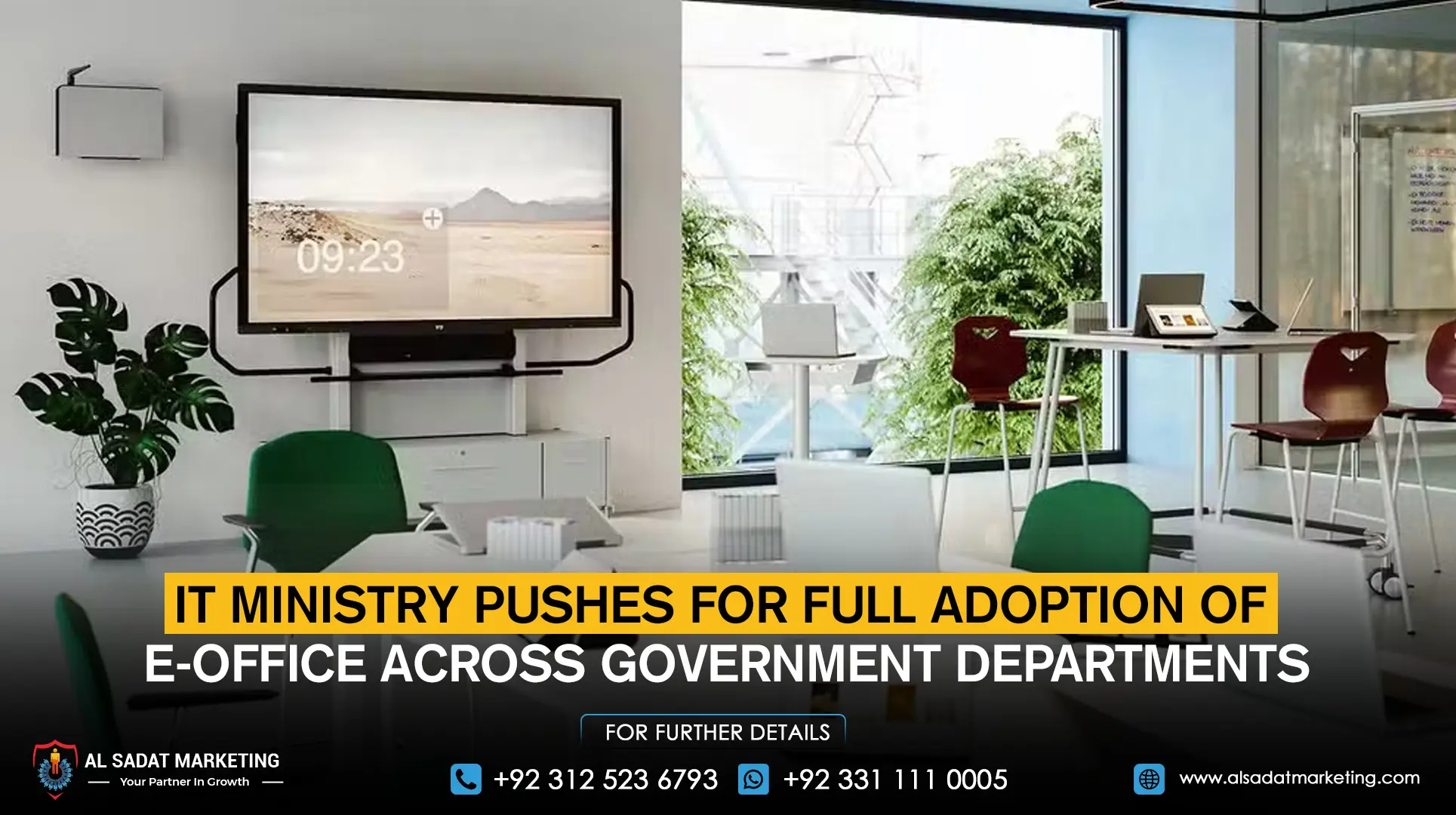 IT Ministry Pushes for Full Adoption of E-Office Across Government Departments