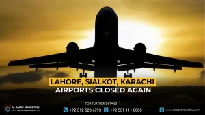 Lahore, Sialkot, Karachi airports closed again