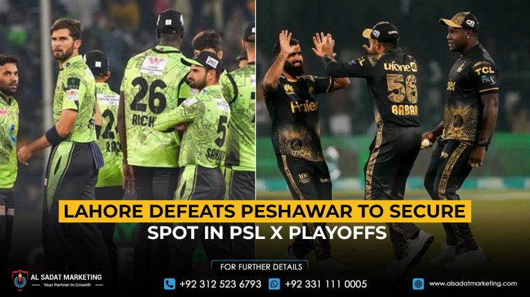 Lahore Defeats Peshawar to Secure Spot in PSL X Playoffs