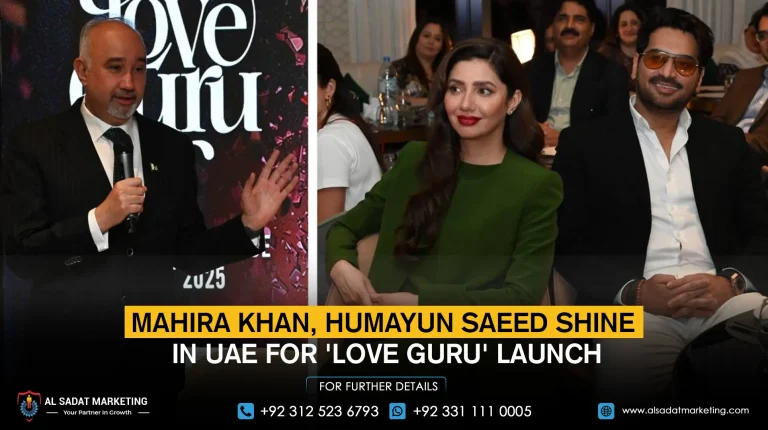 Mahira Khan, Humayun Saeed Shine in UAE for 'Love Guru' Launch
