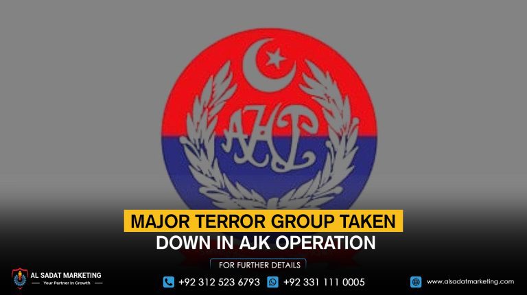 Major Terror Group Taken Down in AJK Operation