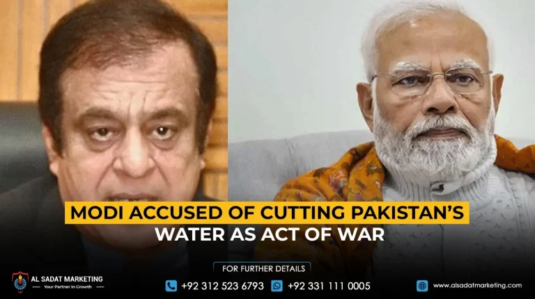 Modi accused of cutting Pakistan’s water as act of war