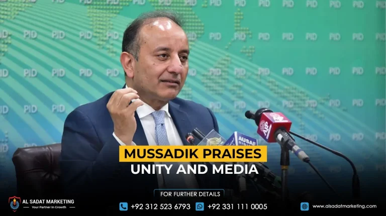 Mussadik praises unity and media