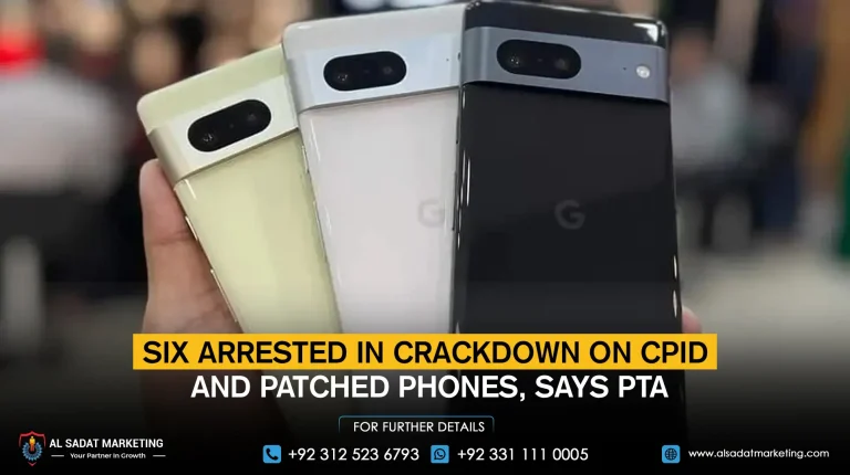 Six Arrested in Crackdown on CPID and Patched Phones, Says PTA