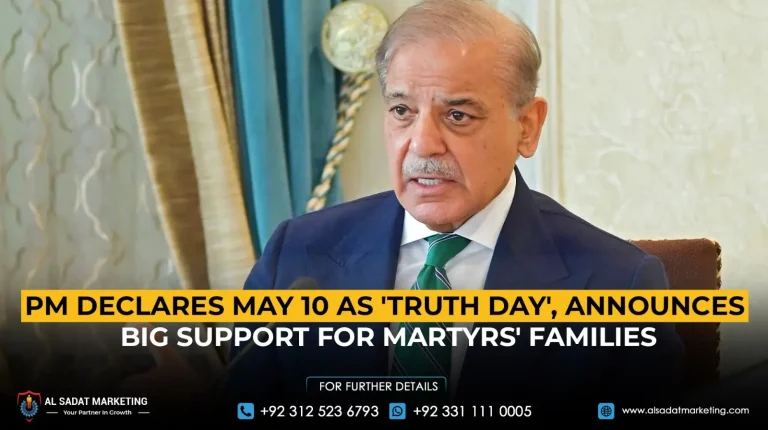 PM Declares May 10 as 'Marka-e-Haq Day', Announces Big Support for Martyrs' Families