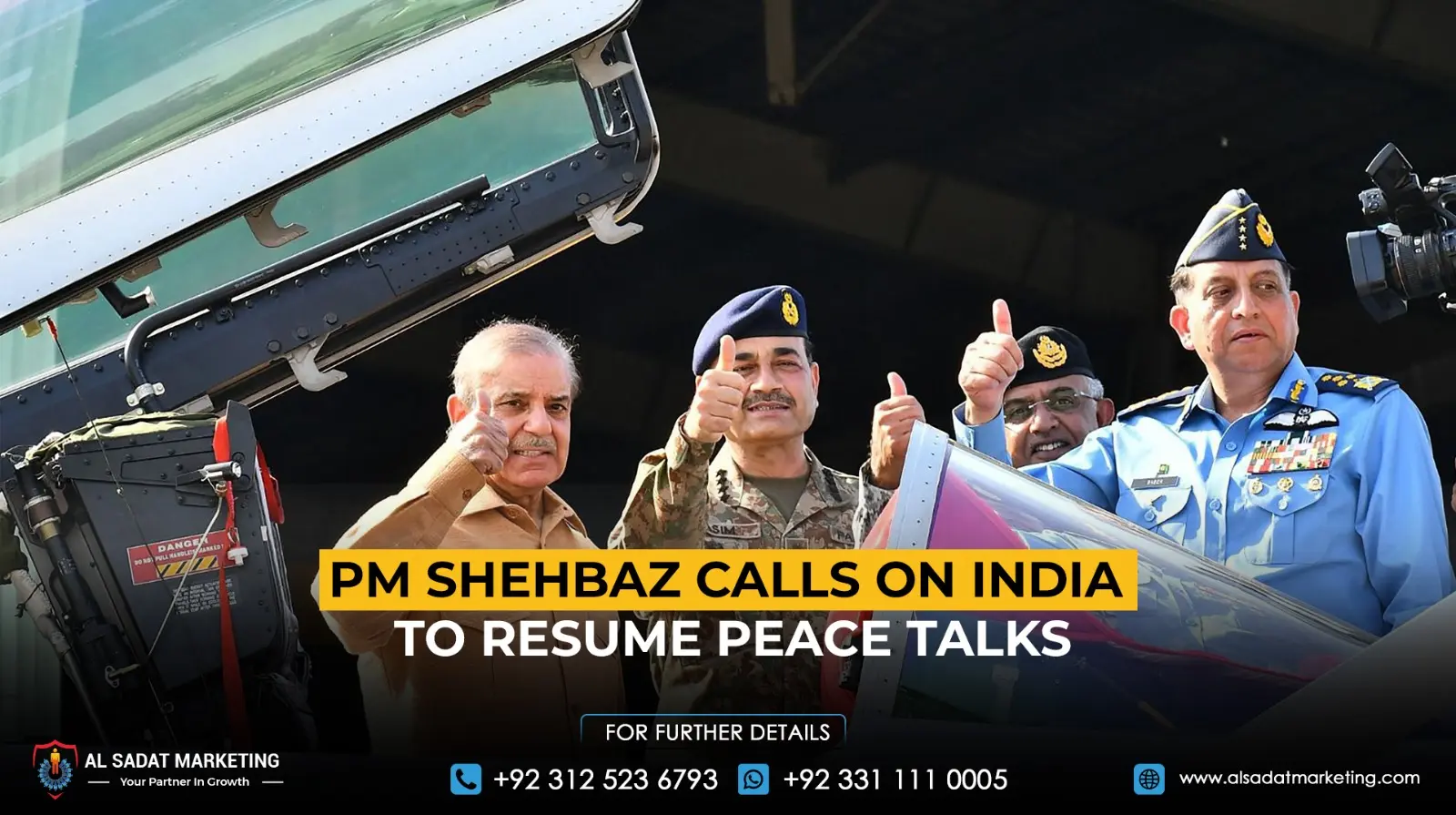 PM Shehbaz Calls on India to Resume Peace Talks