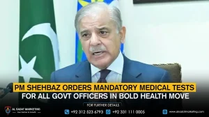 PM Shehbaz Orders Mandatory Medical Tests for All Govt Officers in Bold Health Move