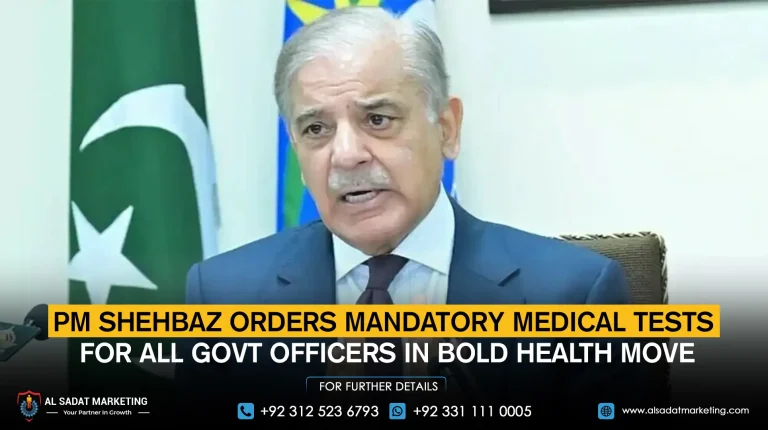 PM Shehbaz Orders Mandatory Medical Tests for All Govt Officers in Bold Health Move