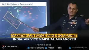 Pakistan Air Force Wins 6-0 Against India Air Vice Marshal Aurangzeb