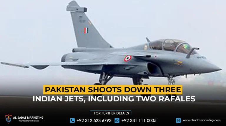 Pakistan Shoots Down Three Indian Jets, Including Two Rafales