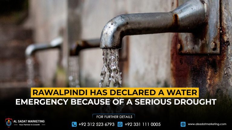 Rawalpindi has declared a water emergency because of a serious drought