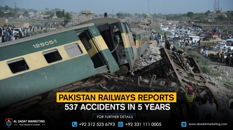 Pakistan Railways Reports 537 Accidents in 5 Years