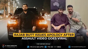 Rajab Butt Issues Apology After Assault Video Goes Viral