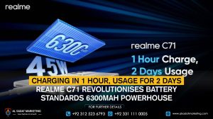 Charging in 1 hour, usage for 2 days: realme C71 revolutionises battery standards 6300mAh powerhouse