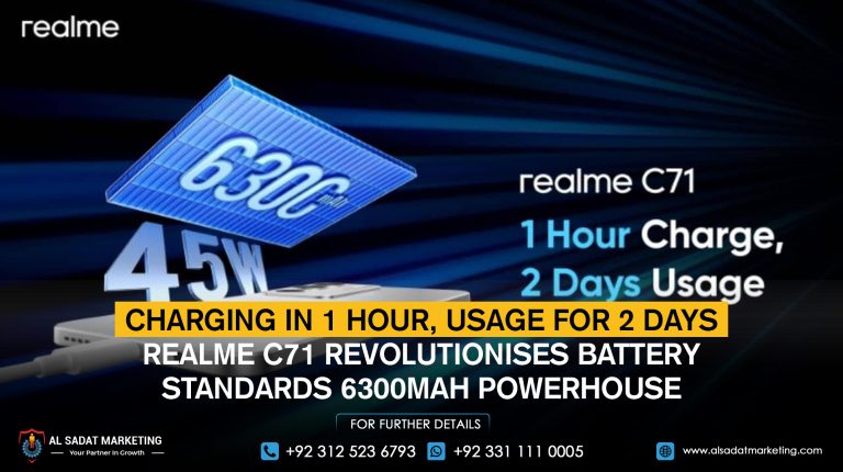 Charging in 1 hour, usage for 2 days: realme C71 revolutionises battery standards 6300mAh powerhouse