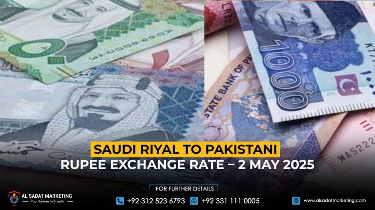 Saudi Riyal to Pakistani Rupee Exchange Rate – 2 May 2025