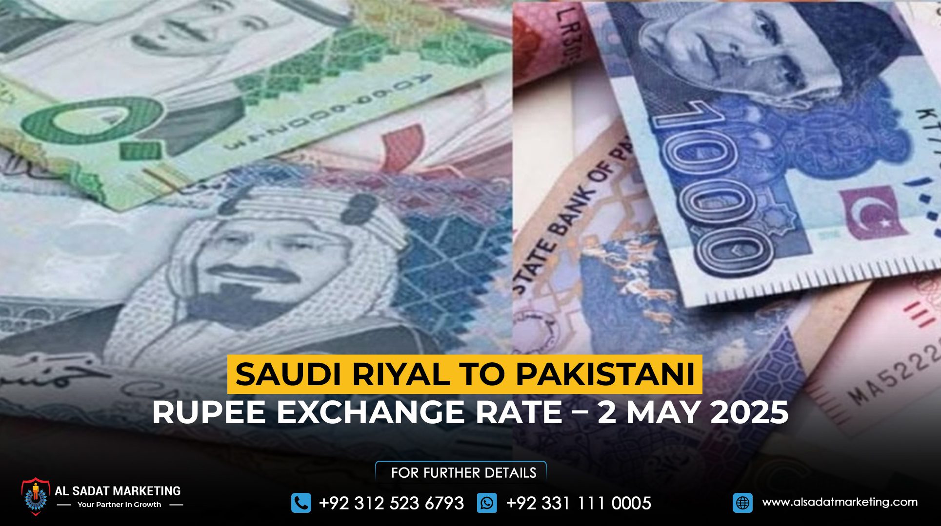 Saudi Riyal to Pakistani Rupee Exchange Rate – 2 May 2025