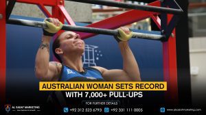 Australian Woman Sets Record with 7,000+ Pull-Ups