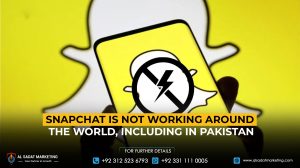 Snapchat is not working around the world, including in Pakistan