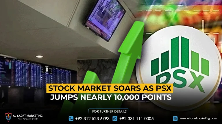 Stock Market Soars as PSX Jumps Nearly 10,000 Points