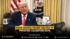 India denies Trump helped in Pakistan ceasefire deal