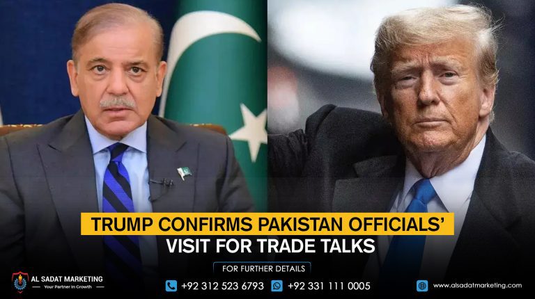Trump Confirms Pakistan Officials’ Visit for Trade Talks