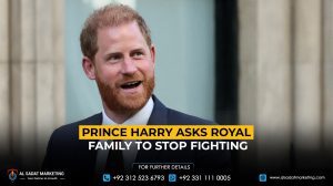 Prince Harry asks royal family to stop fighting