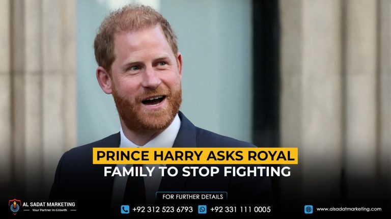 Prince Harry asks royal family to stop fighting