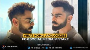 Virat Kohli apologizes for social media mistake