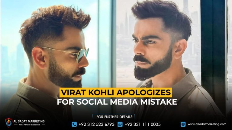 Virat Kohli apologizes for social media mistake