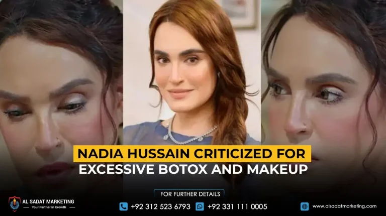 Nadia Hussain Criticized for Excessive Botox and Makeup