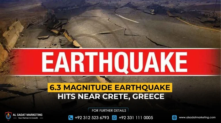 6.3 Magnitude Earthquake Hits Near Crete, Greece