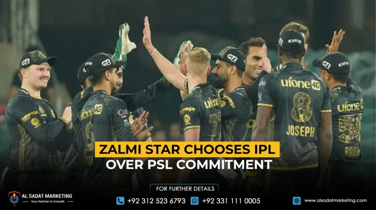Zalmi Star Chooses IPL Over PSL Commitment