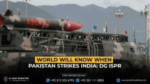World will know when Pakistan strikes India: DG ISPR
