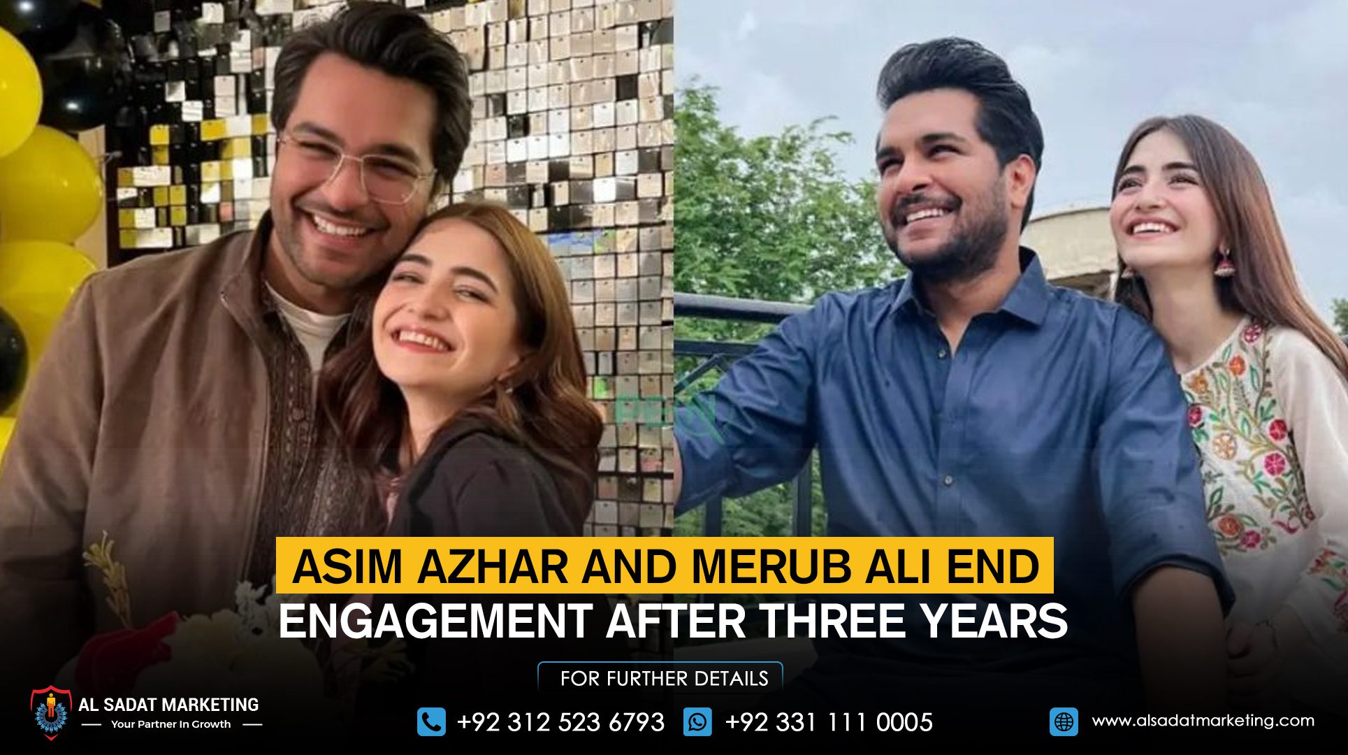Asim Azhar and Merub Ali End Engagement After Three Years