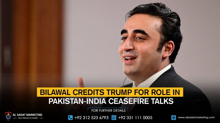 Bilawal Credits Trump for Role in Pakistan-India Ceasefire Talks